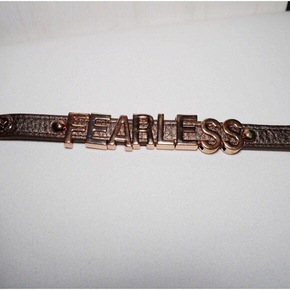 BCBGeneration Leather Fearless Bracelet - Picture 1 of 6